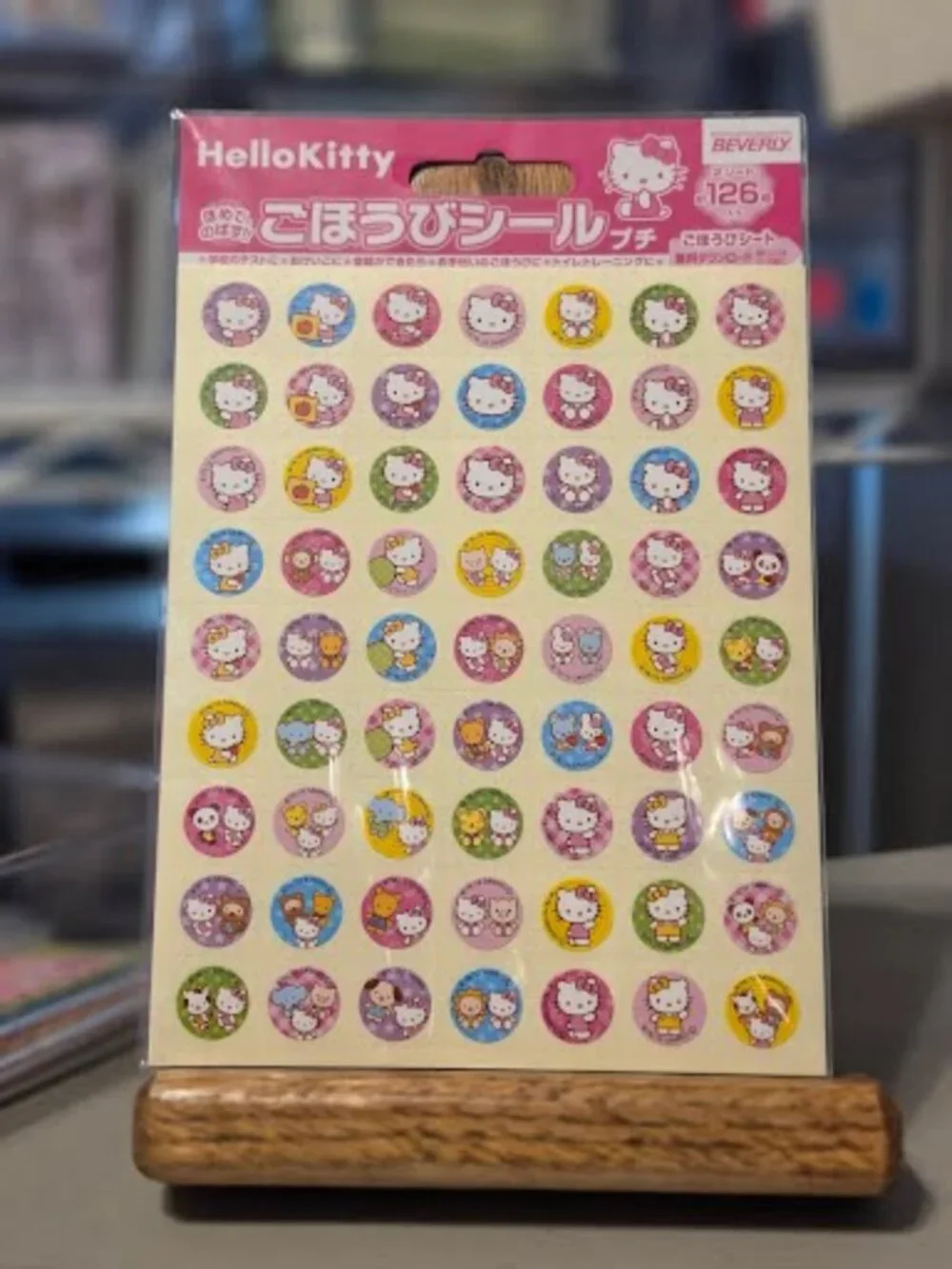 STK-2573 Hello Kitty Button Sticker Sheet